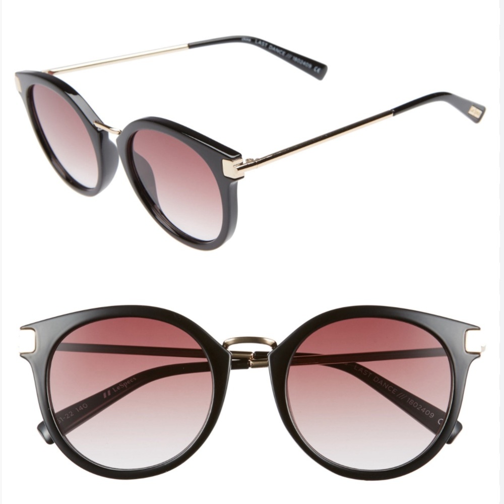 Le Specs Last Dance Sunglasses in Black